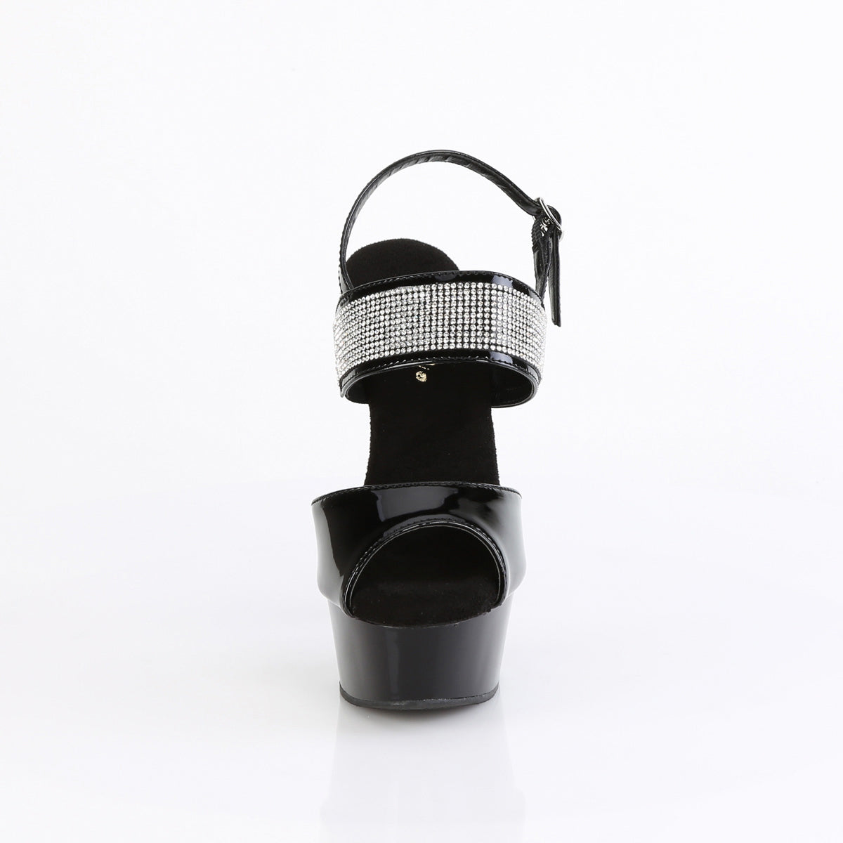 Pleaser Delight-639 6 Inch Heel Platform Sling Back Ankle Strap Sandals Secondary image