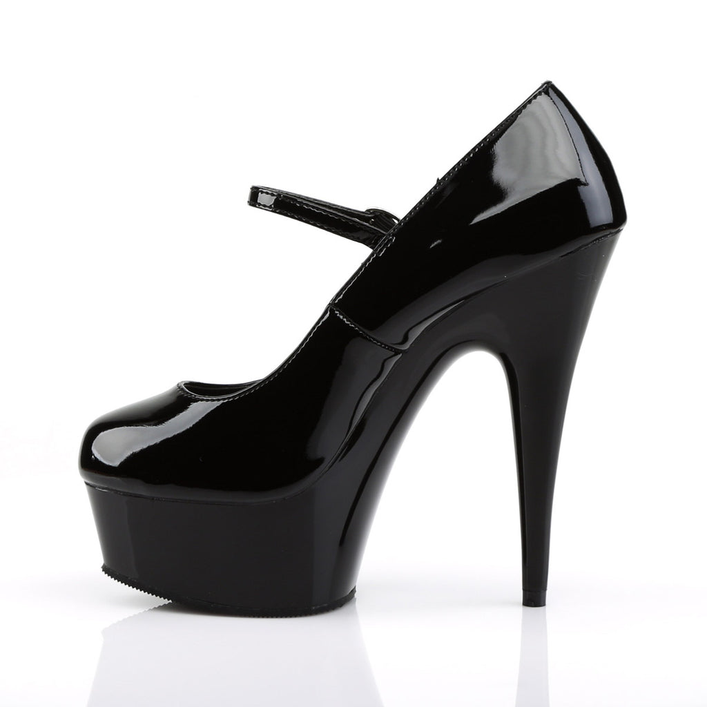 Sexy Round Toe Mary Jane Platform Stiletto Pumps High Heels Shoes Pleaser Pleaser DELIGHT/687