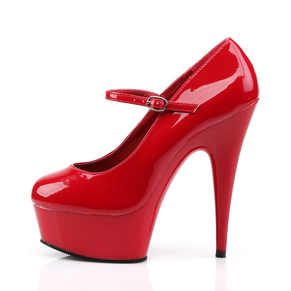 Sexy Round Toe Mary Jane Platform Stiletto Pumps High Heels Shoes Pleaser Pleaser DELIGHT/687
