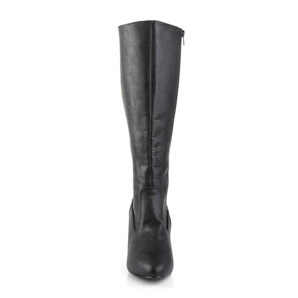 3" Heel Knee Boot Brown Faux Leather Secondary image