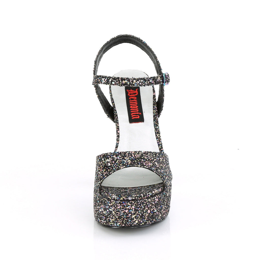 5" Chunky Heel, 1 3/8" Pf Ankle Strap Sandal Pleaser Demonia DOLLY/09