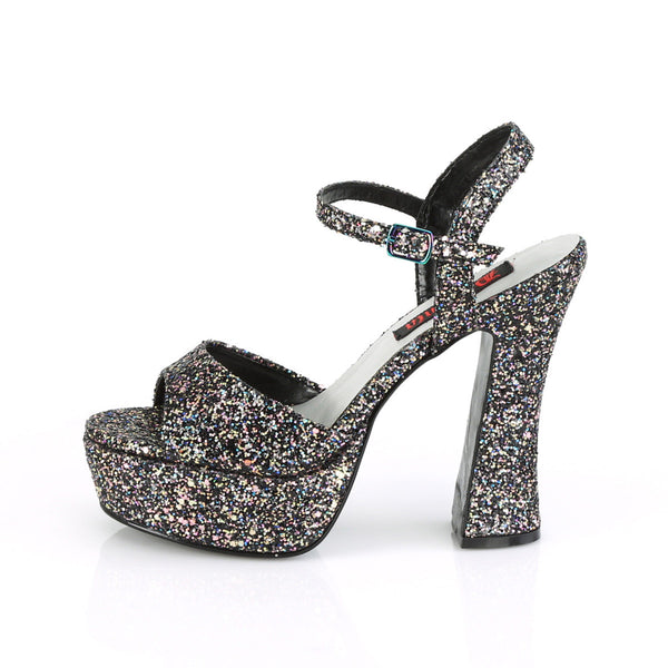 5" Chunky Heel, 1 3/8" Pf Ankle Strap Sandal Pleaser Demonia DOLLY/09