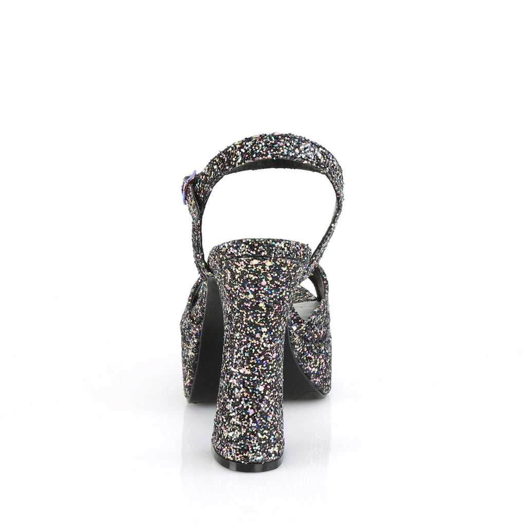 5" Chunky Heel, 1 3/8" Pf Ankle Strap Sandal Pleaser Demonia DOLLY/09