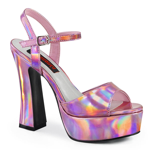 5" Chunky Heel, 1 3/8" Pf Ankle Strap Sandal Pleaser Demonia DOLLY/09