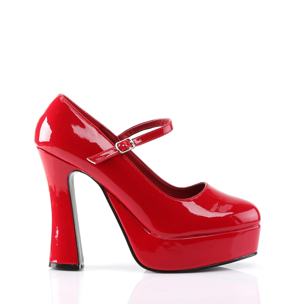 Goth Punk Lolita Casual Mary Jane Platform Pumps Chunky Heels Shoes Pleaser Demonia DOLLY/50