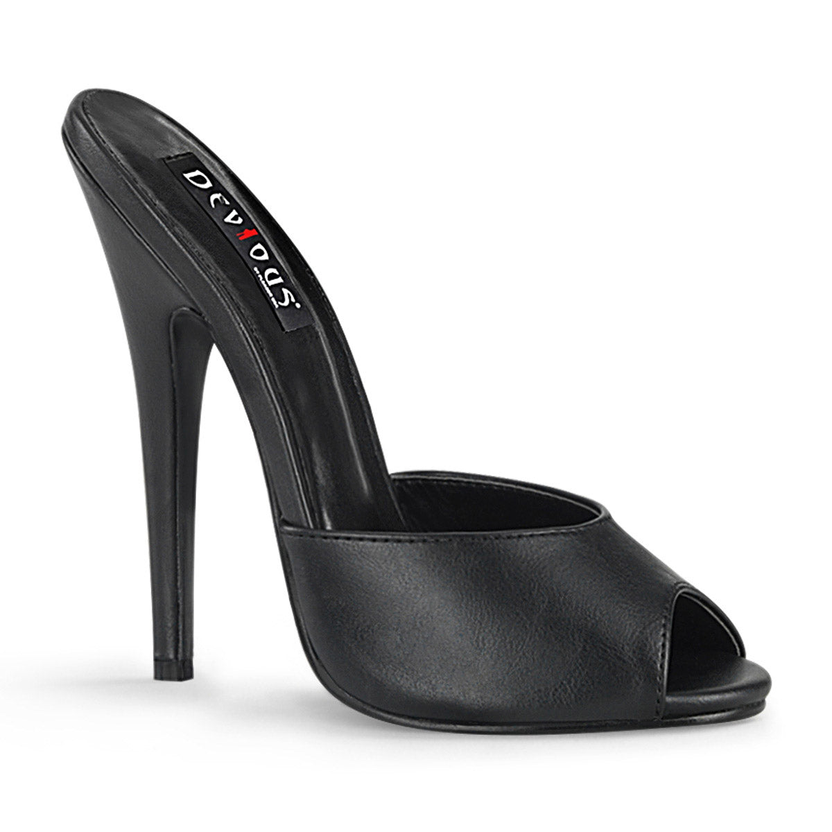 Sexy Elegant Peep Toe Slide Mules Extreme Stiletto High Heels Shoes Secondary image