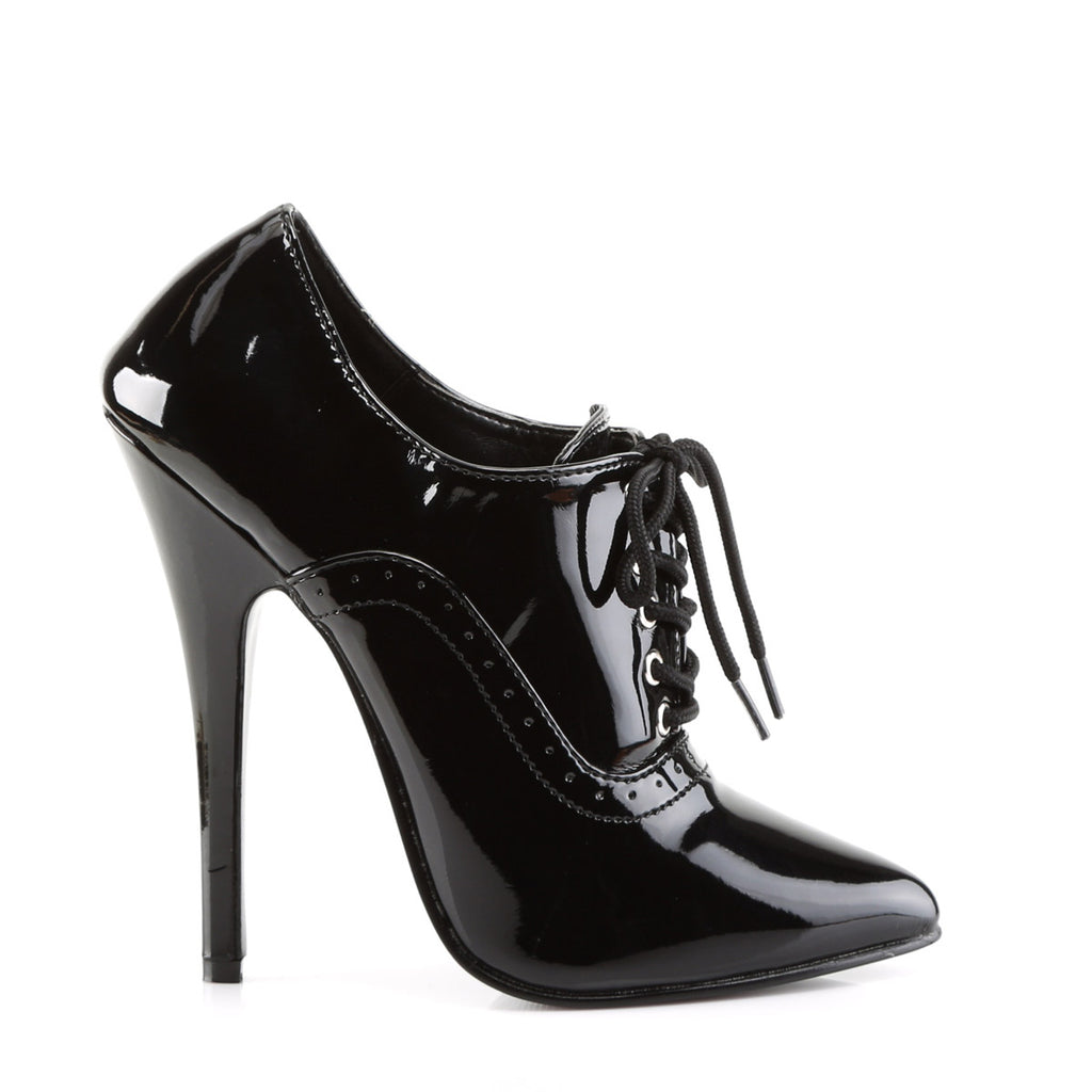 Hot Pointed Toe Oxford Lace Up Pump Stiletto Bootie High Heels Shoes Pleaser Devious DOMINA/460