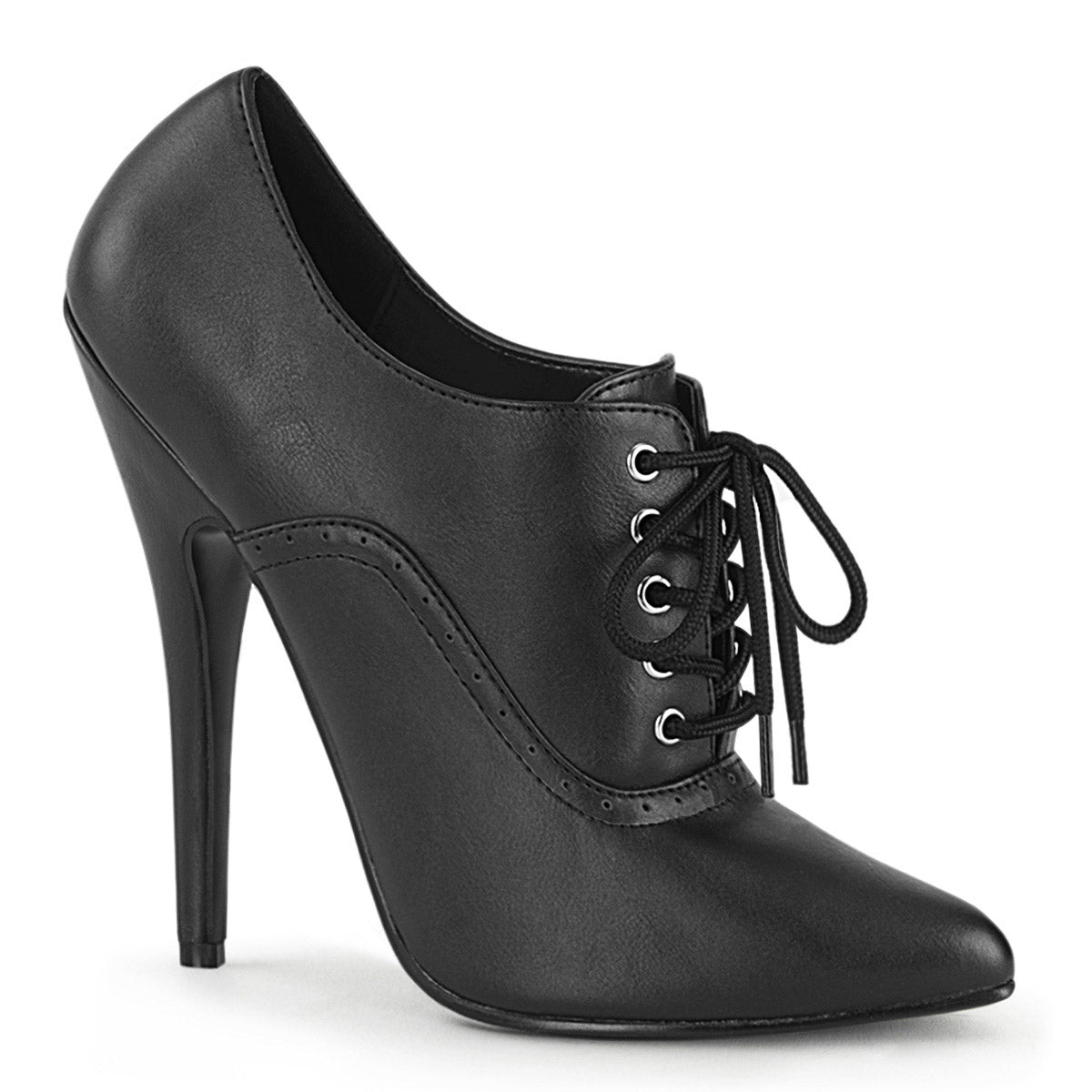 Hot Pointed Toe Oxford Lace Up Pump Stiletto Bootie High Heels Shoes Secondary image