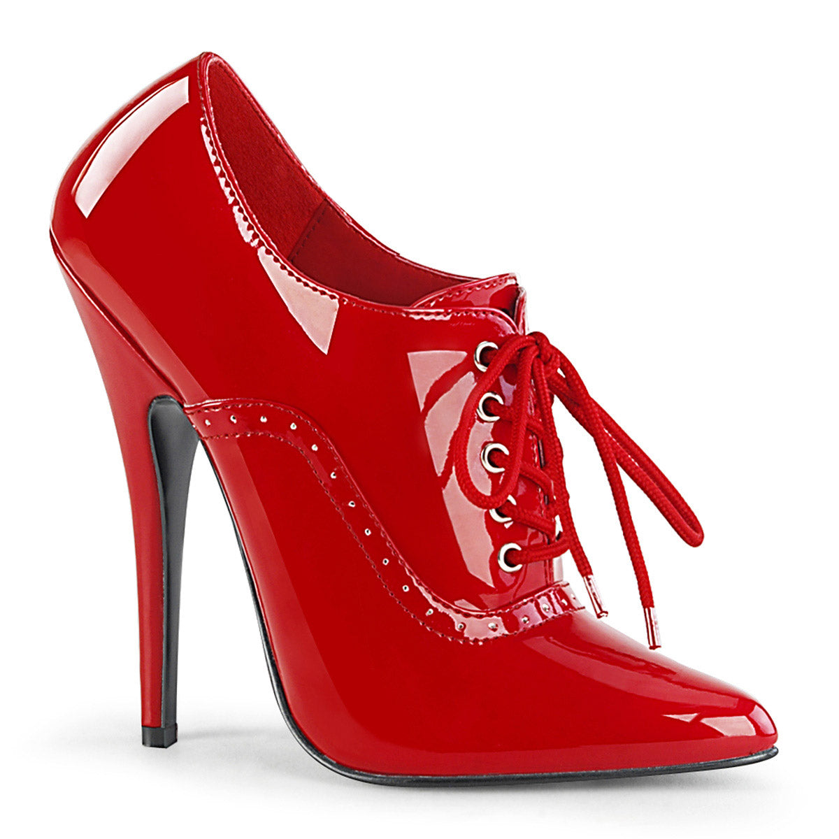 6" Heel Oxford Lace-up Pump Pleaser Devious DOMINA/460