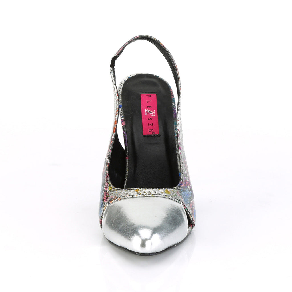 4" Heel Sling Back Pump Pleaser Pink Label DREAM/405