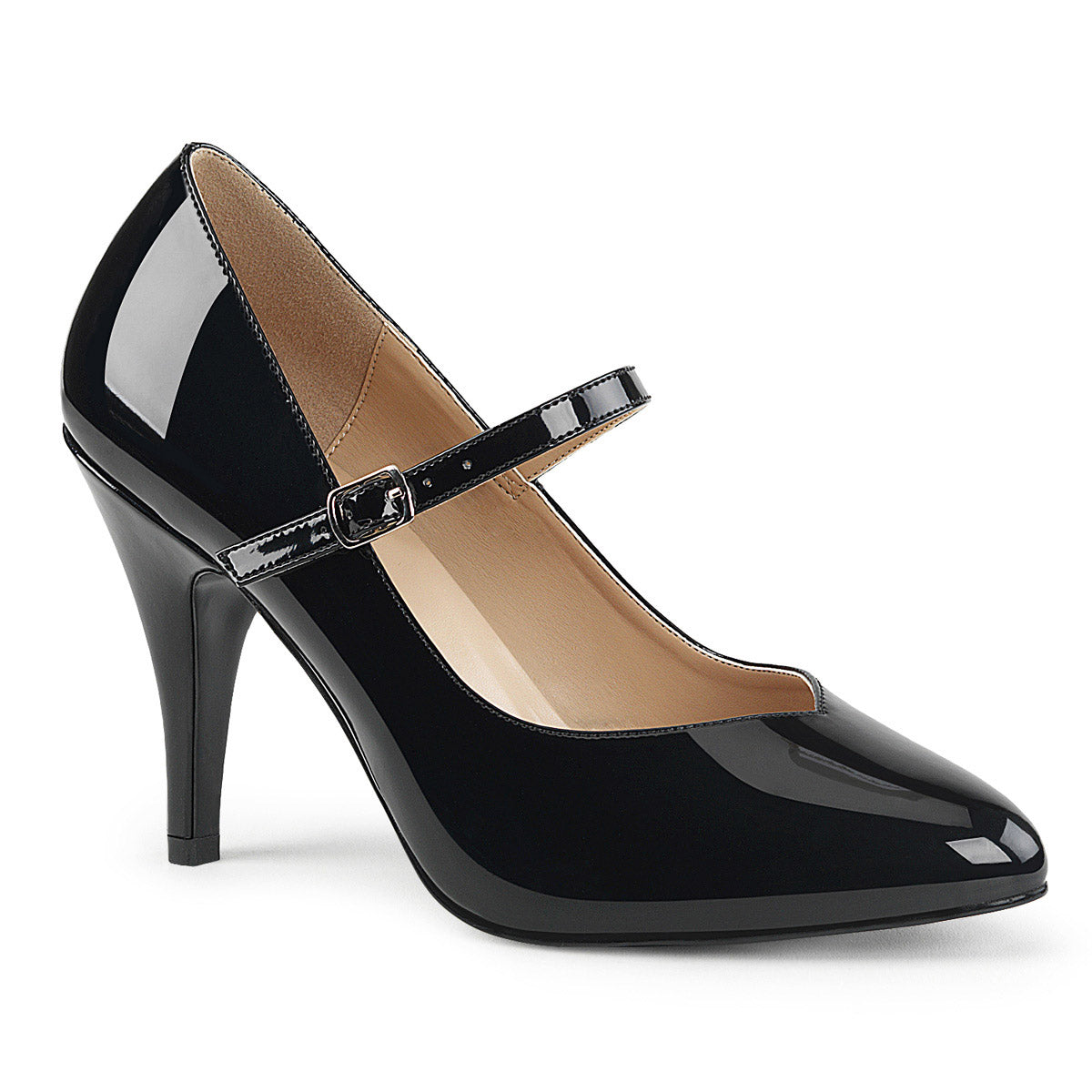 4" Heel Maryjane Pump Blk Pat Pleaser Pink Label DREAM/428 Main image
