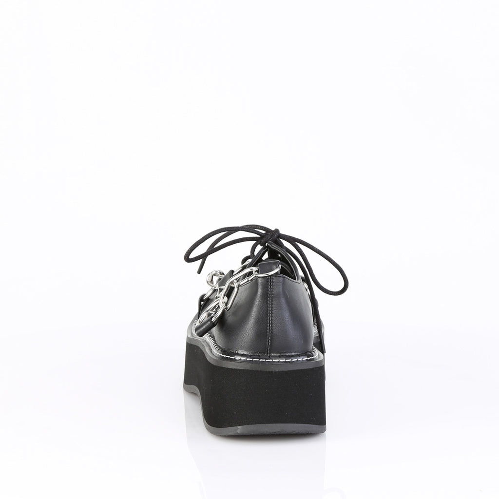 2" Platform Lace-Up Oxford Shoe Pleaser Demonia EMILY/32