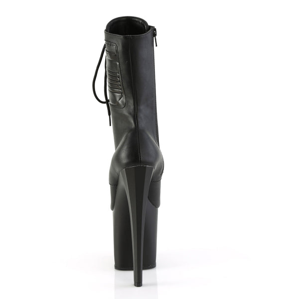 8" Heel, 3 3/4" Pf Ankle Boot W/Pocket, Side Zip Pleaser Pleaser ENCHANT/1040PK