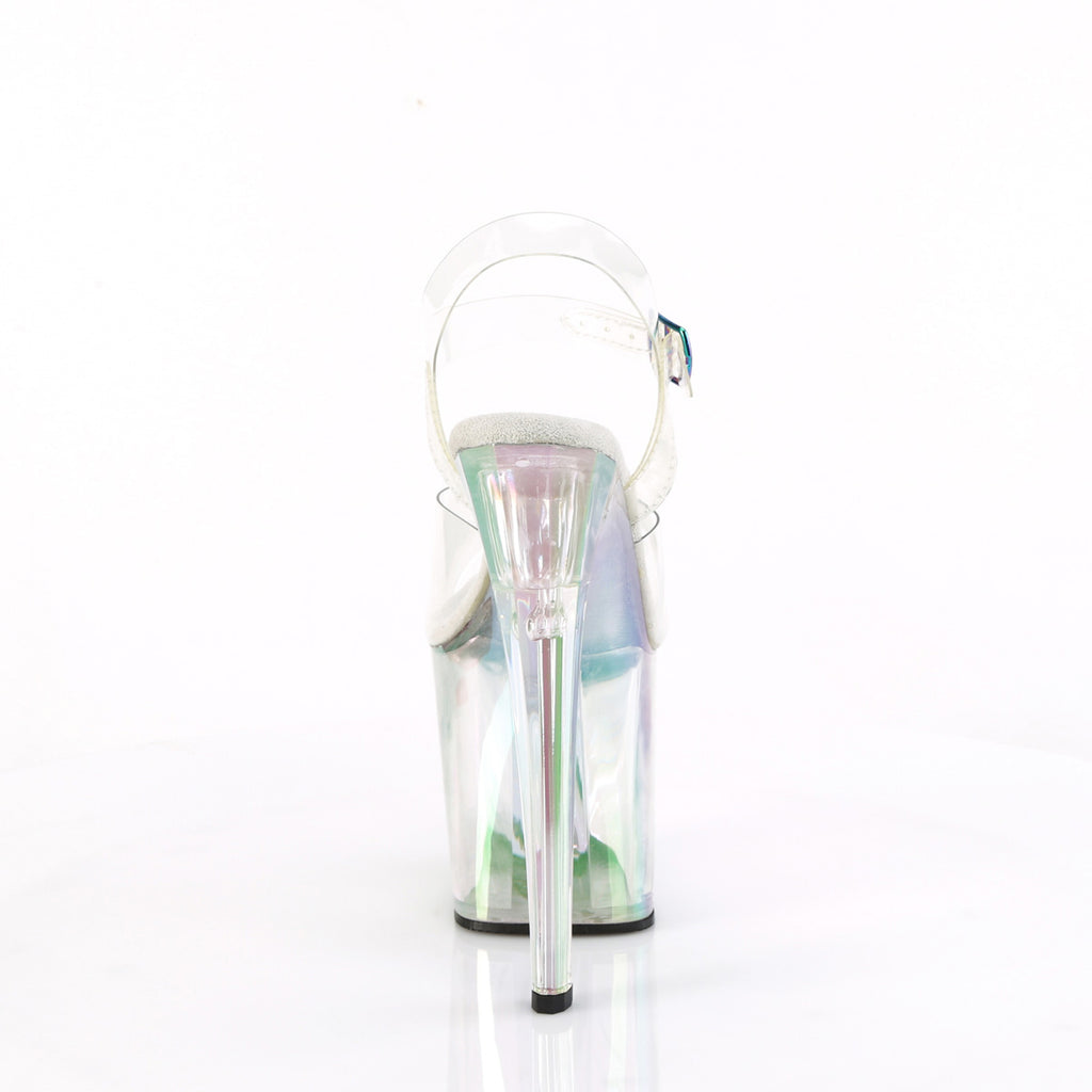 8" Heel, 3 3/4" Pf Ankle Strap Sandal Pleaser Pleaser ENCHANT/708HT