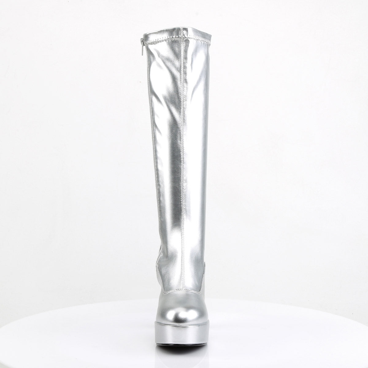 Sexy Exotic Gogo Dancer Knee High Platform Stack Heels Boots Shoes Pleaser Funtasma EXOTICA/2000