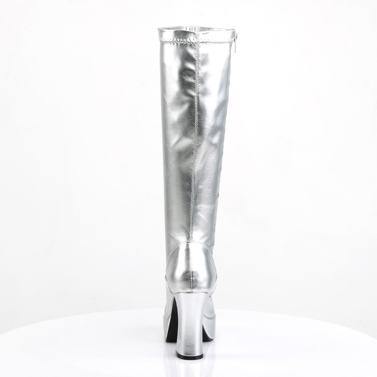 Sexy Exotic Gogo Dancer Knee High Platform Stack Heels Boots Shoes Pleaser Funtasma EXOTICA/2000