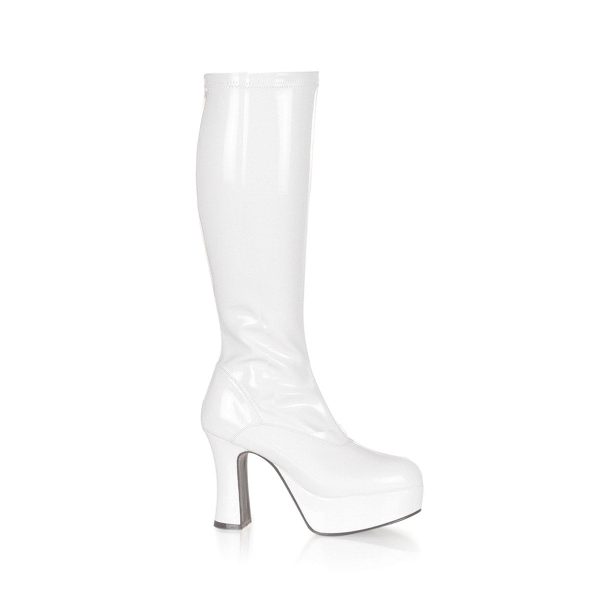Sexy Exotic Gogo Dancer Knee High Platform Stack Heels Boots Shoes Pleaser Funtasma EXOTICA/2000