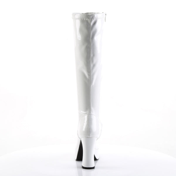 Sexy Exotic Gogo Dancer Knee High Platform Stack Heels Boots Shoes Pleaser Funtasma EXOTICA/2000