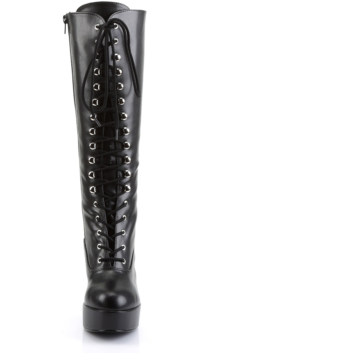 Sexy Lace Up Knee High Platforms Chunky Heel Zip Side Boots Shoes Pleaser Funtasma EXOTICA/2020