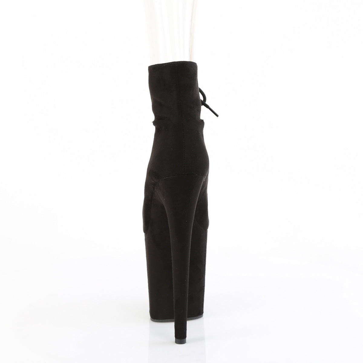 8" Heel, 4" Pf Lace-Up Front Bootie Pleaser Pleaser FLAMINGO/800/22