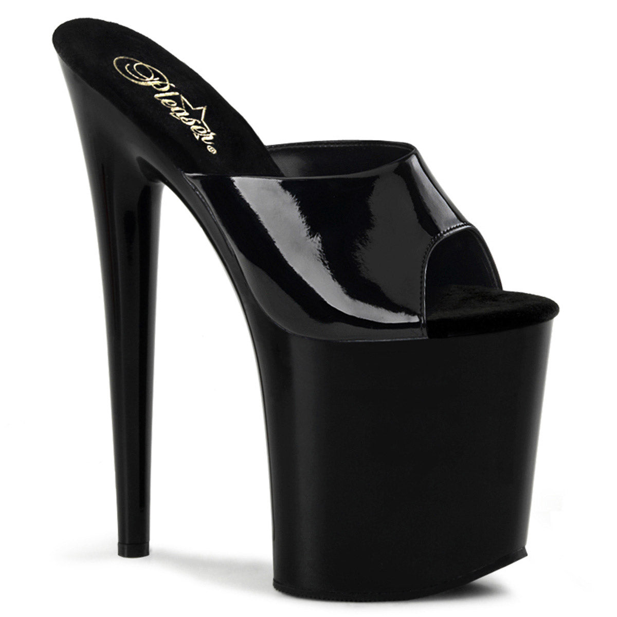 Sexy Platform Stiletto Peep Toe Slide Mules High Heels Shoes Pleaser Pleaser FLAMINGO/801 Main image