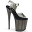 8" Heel, 4" Tinted PF Ankle Strap Sandal Pleaser Pleaser FLAMINGO/808N/T