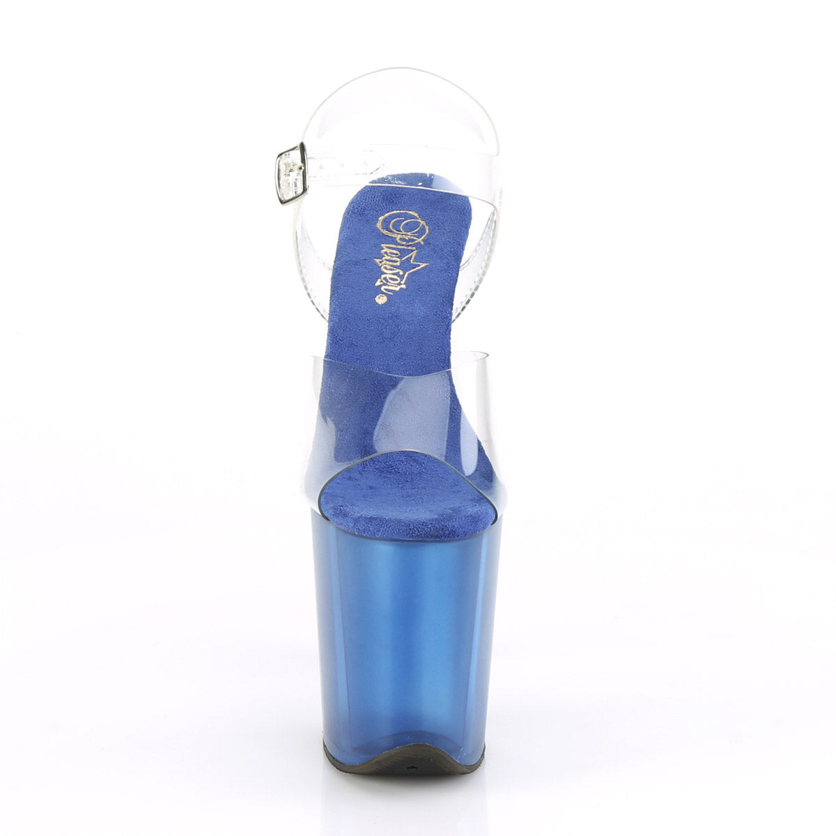 8" Heel, 4" Tinted PF Ankle Strap Sandal Secondary image