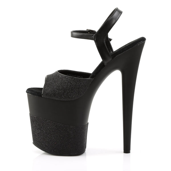 Sexy Glitter Platform Stiletto Ankle Strap Sandals High Heels Shoes Pleaser Pleaser FLAMINGO/809/2G