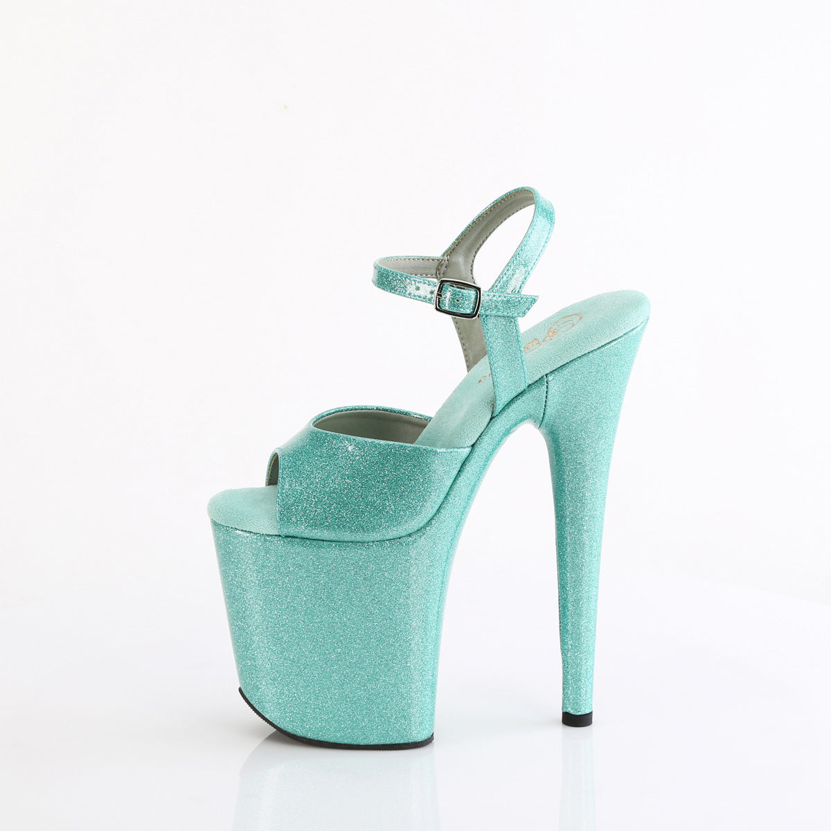 8" Heel, 4" Pf Ankle Strap Sandal Pleaser Pleaser FLAMINGO/809GP