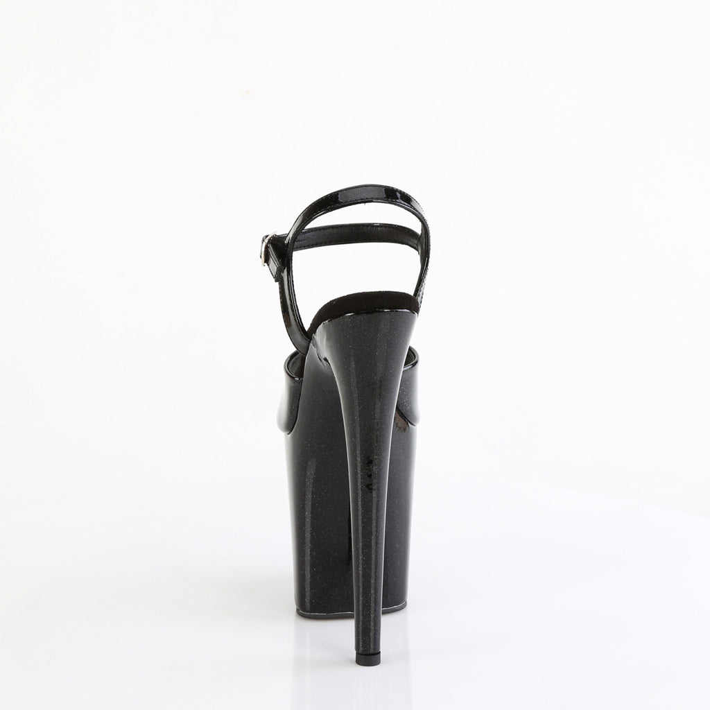 8" Heel, 4" Pf Ankle Strap Sandal Pleaser Pleaser FLAMINGO/809GP