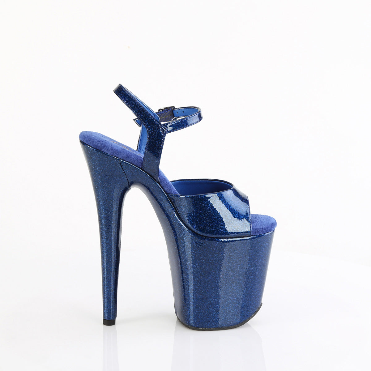 8" Heel, 4" Pf Ankle Strap Sandal Pleaser Pleaser FLAMINGO/809GP
