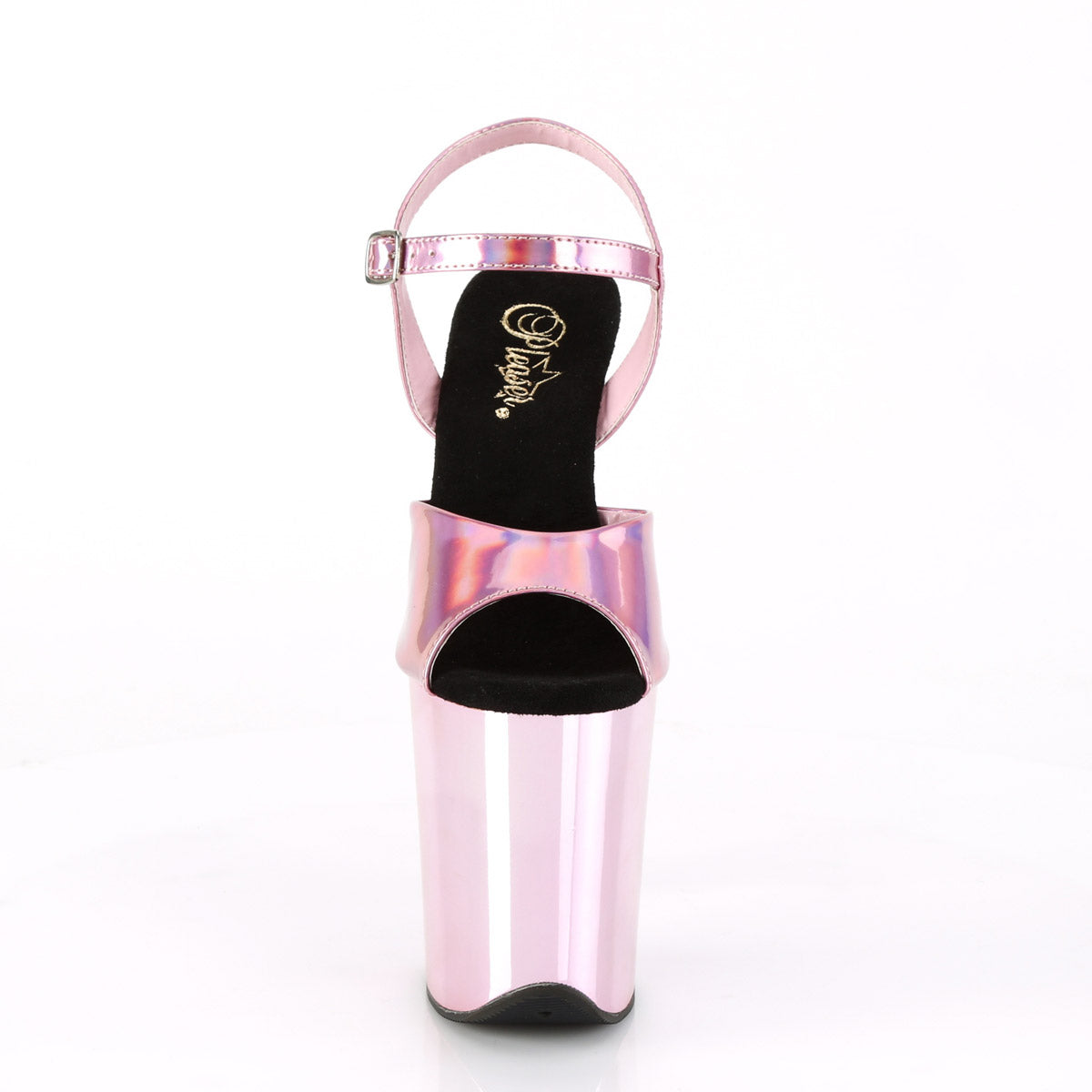 8" Heel, 4" PF Ankle Strap Sandal Pleaser Pleaser FLAMINGO/809HG