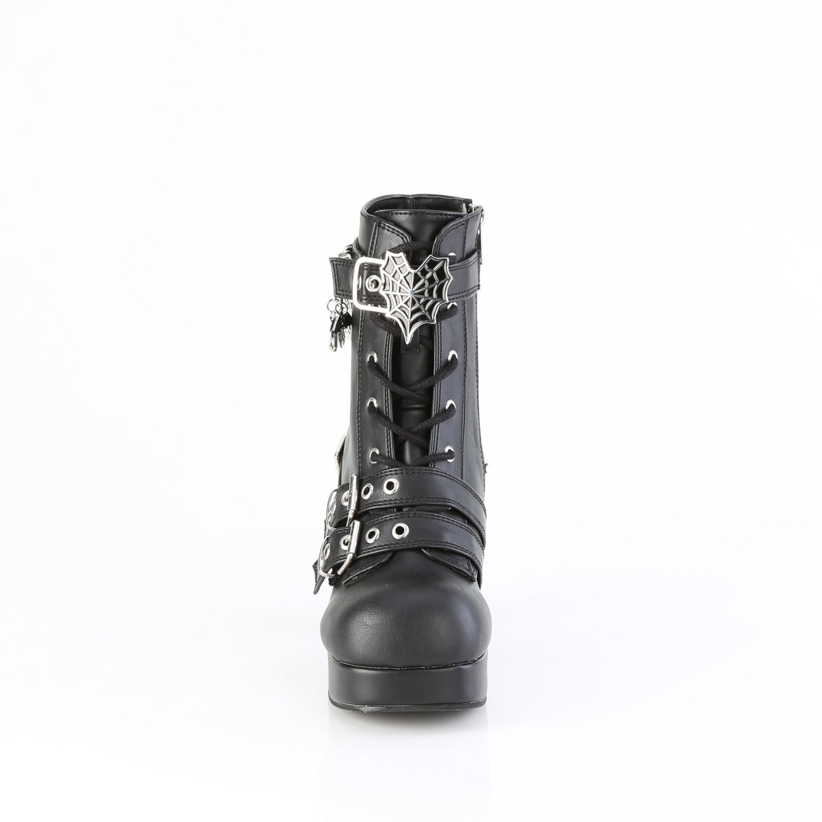 3 3/4" Heel, 1 1/4" Pf Lace-Up  Mid-Calf Boot, Inside Zip Secondary image