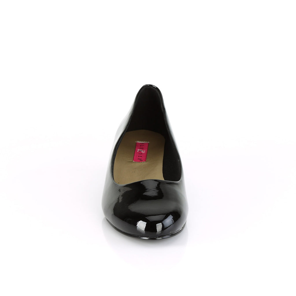 1 1/4" Block Heel Classic Pump Pleaser Pink Label GWEN/01