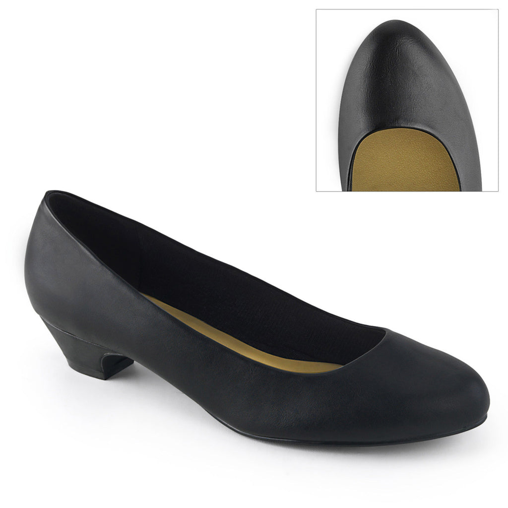 1 1/4" Block Heel Classic Pump Pleaser Pink Label GWEN/01