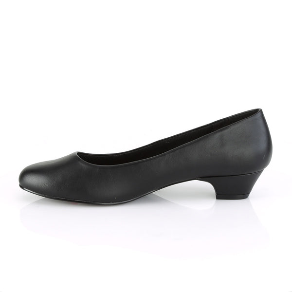 1 1/4" Block Heel Classic Pump Pleaser Pink Label GWEN/01