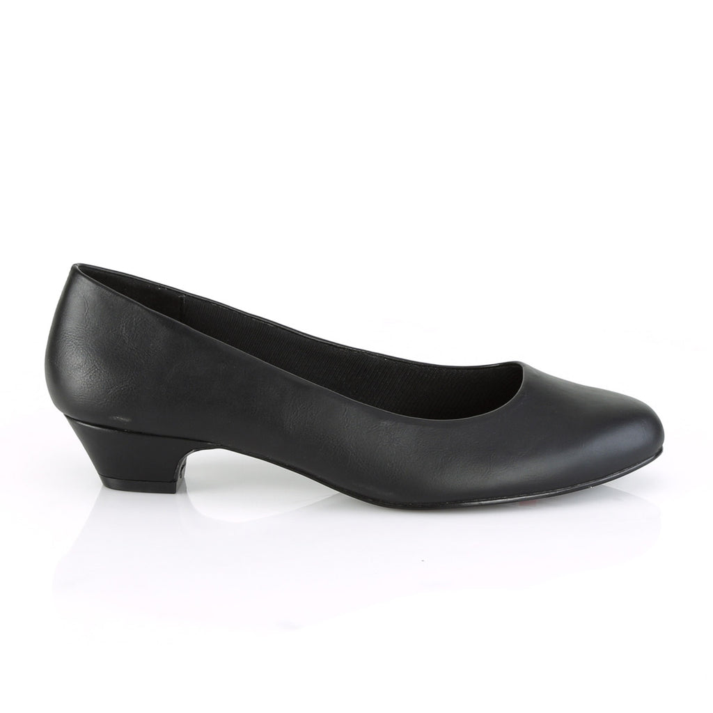 1 1/4" Block Heel Classic Pump Pleaser Pink Label GWEN/01