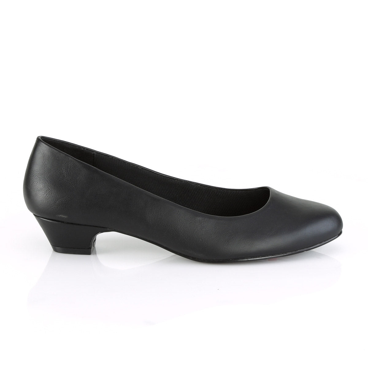 1 1/4" Block Heel Classic Pump Pleaser Pink Label GWEN/01