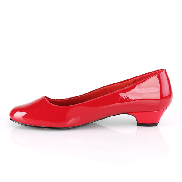 1 1/4" Block Heel Classic Pump Pleaser Pink Label GWEN/01