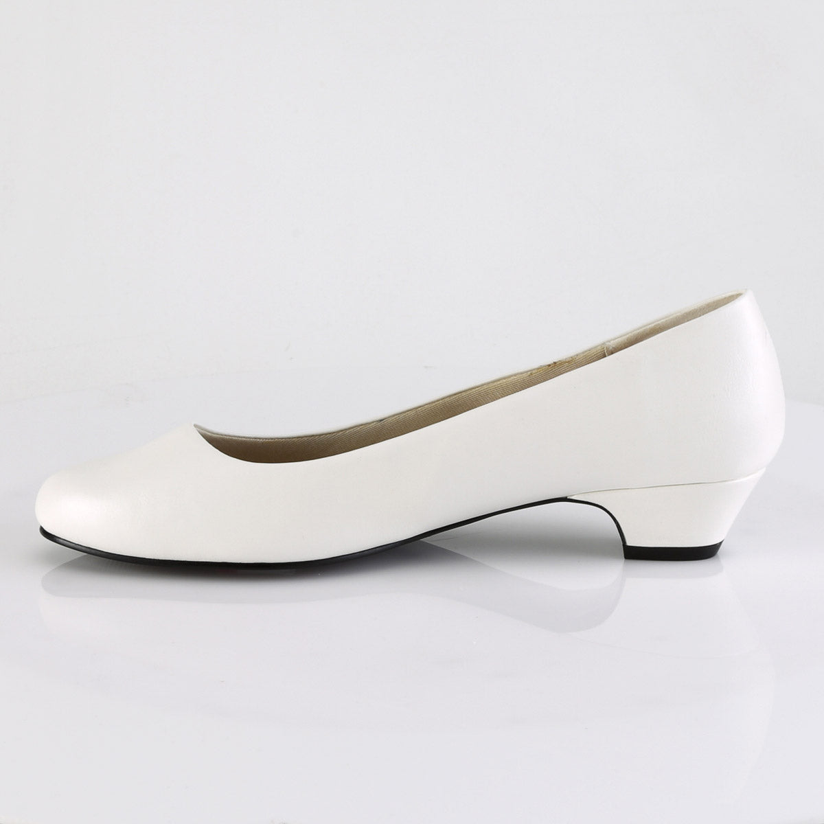 1 1/4" Block Heel Classic Pump Pleaser Pink Label GWEN/01