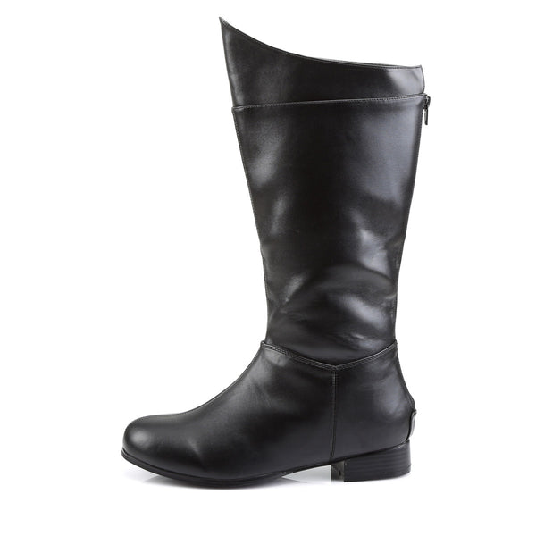 Low Heel Knee High Round Toe Pull On Superhero Boots Shoes Pleaser Funtasma HERO/100