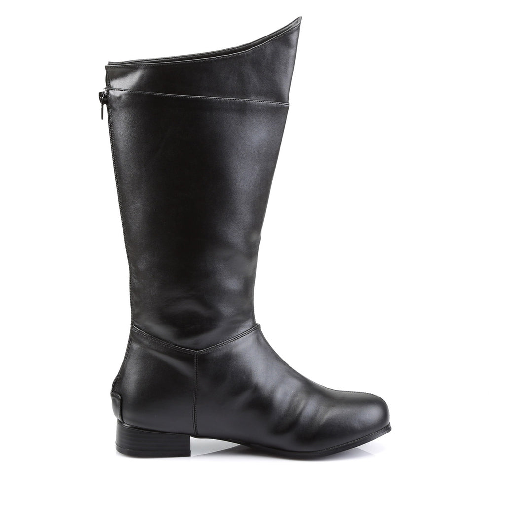 Low Heel Knee High Round Toe Pull On Superhero Boots Shoes Pleaser Funtasma HERO/100