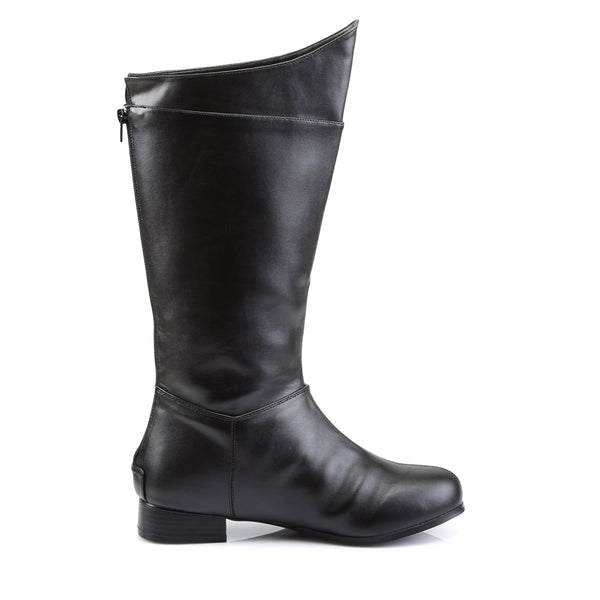 Low Heel Knee High Round Toe Pull On Superhero Boots Shoes Pleaser Funtasma HERO/100
