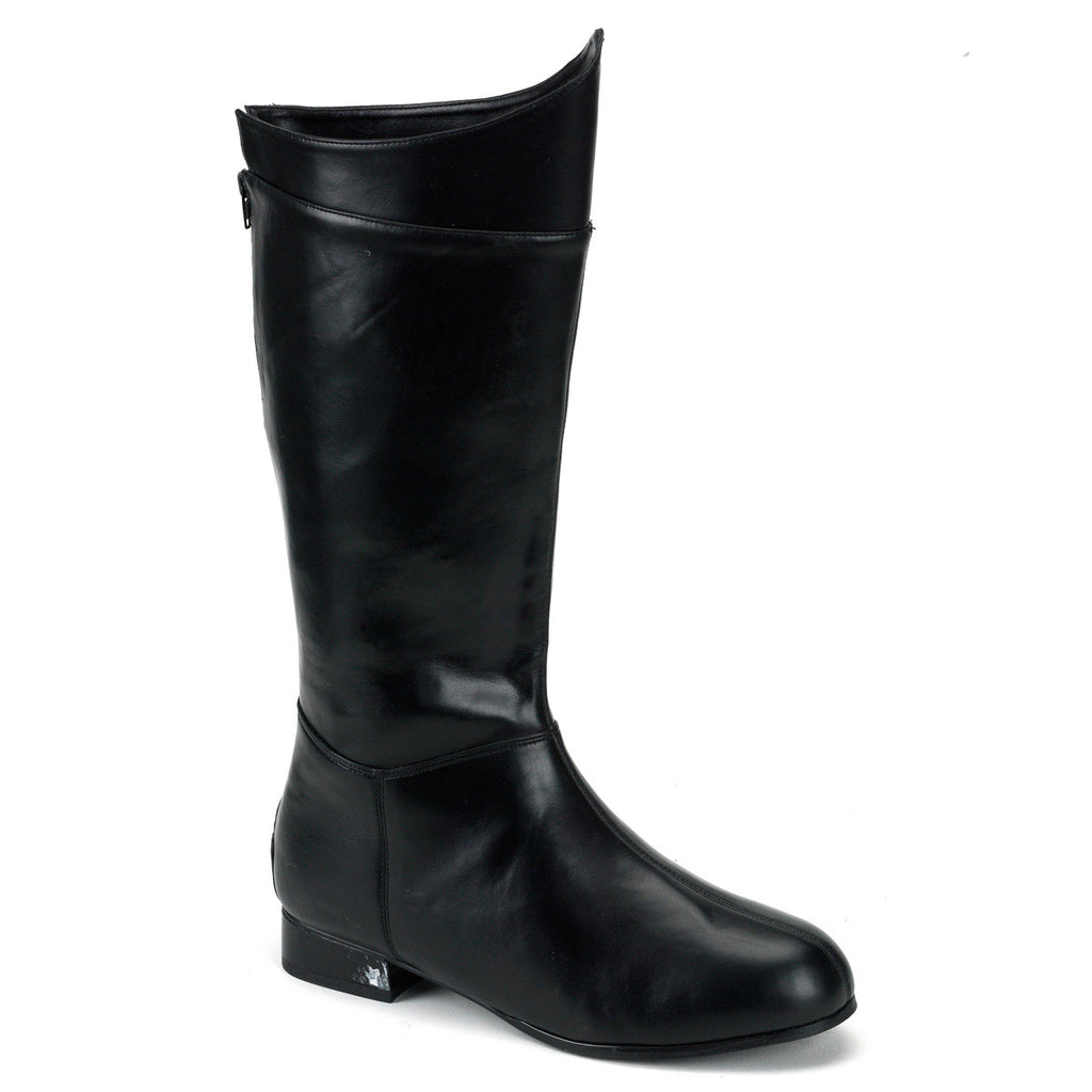 Low Heel Knee High Round Toe Pull On Superhero Boots Shoes Pleaser Funtasma HERO/100