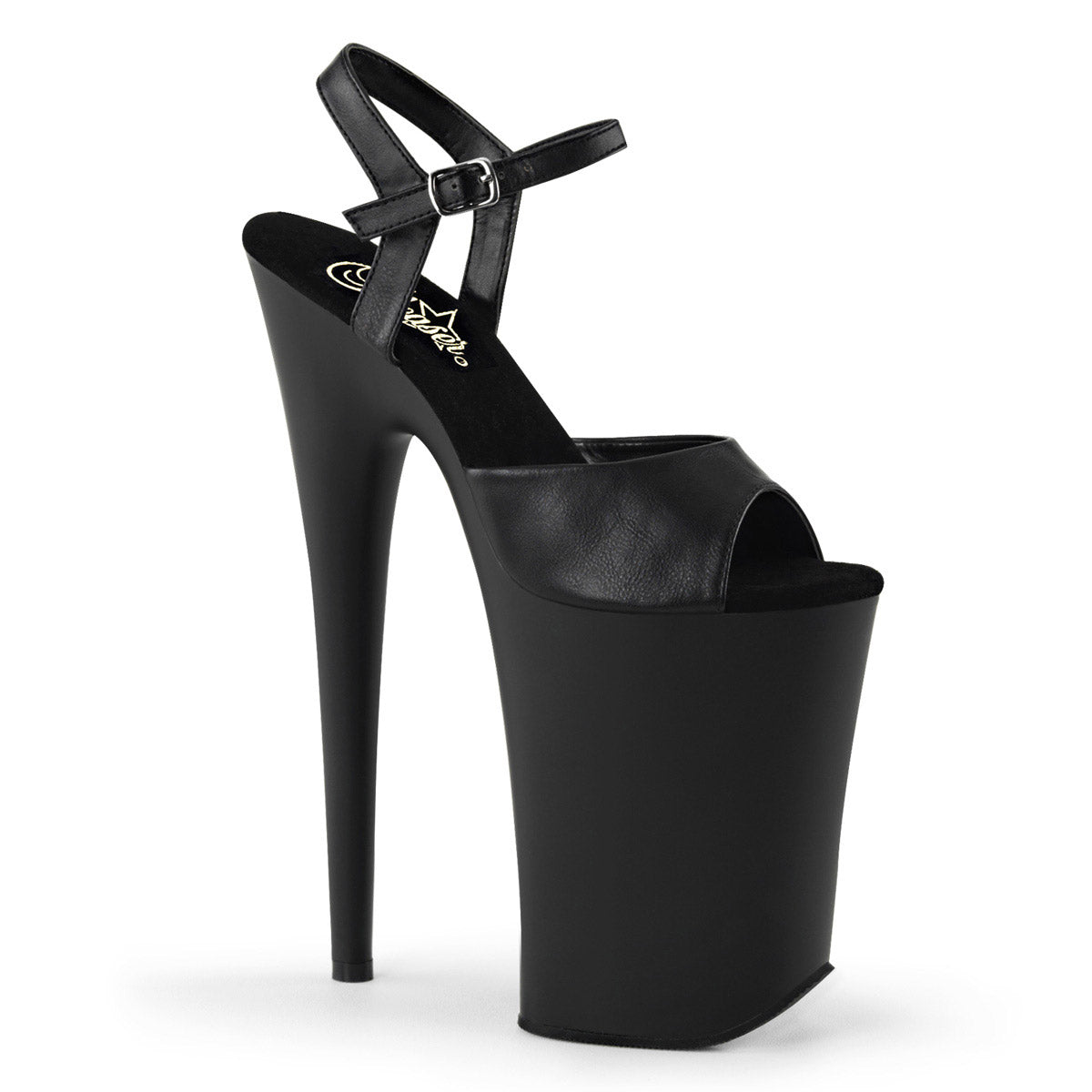 Extreme Platform Stiletto Sexy Ankle Strap Sandals High Heels Shoes Secondary image