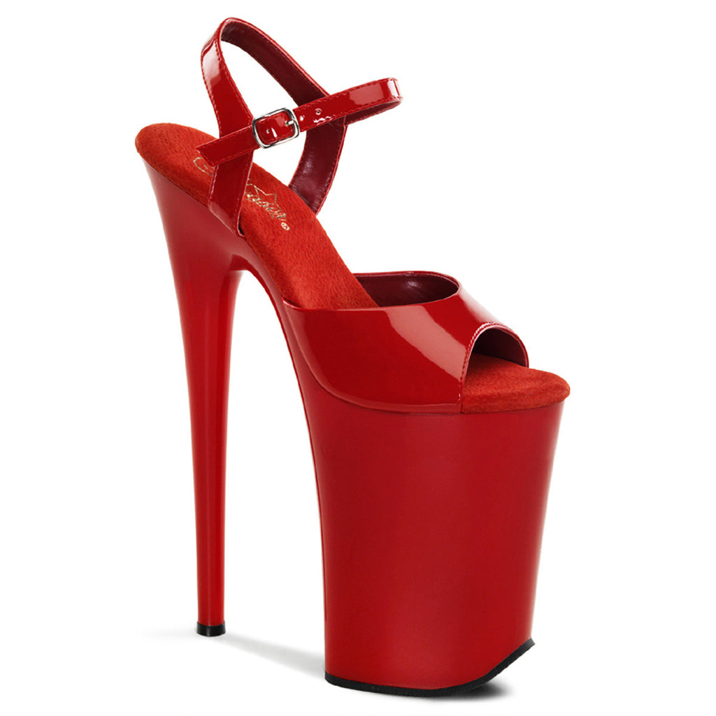 Extreme Platform Stiletto Sexy Ankle Strap Sandals High Heels Shoes Pleaser Pleaser INFINITY/909