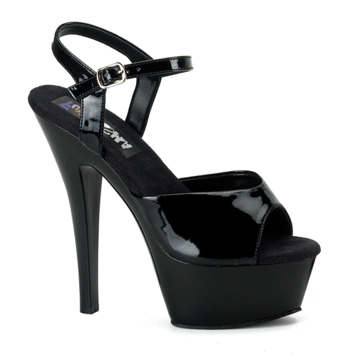 Sexy Platform Stilettos Ankle Strap Open Toe High Heels Shoes Pleaser Funtasma JULIET/209 Main image