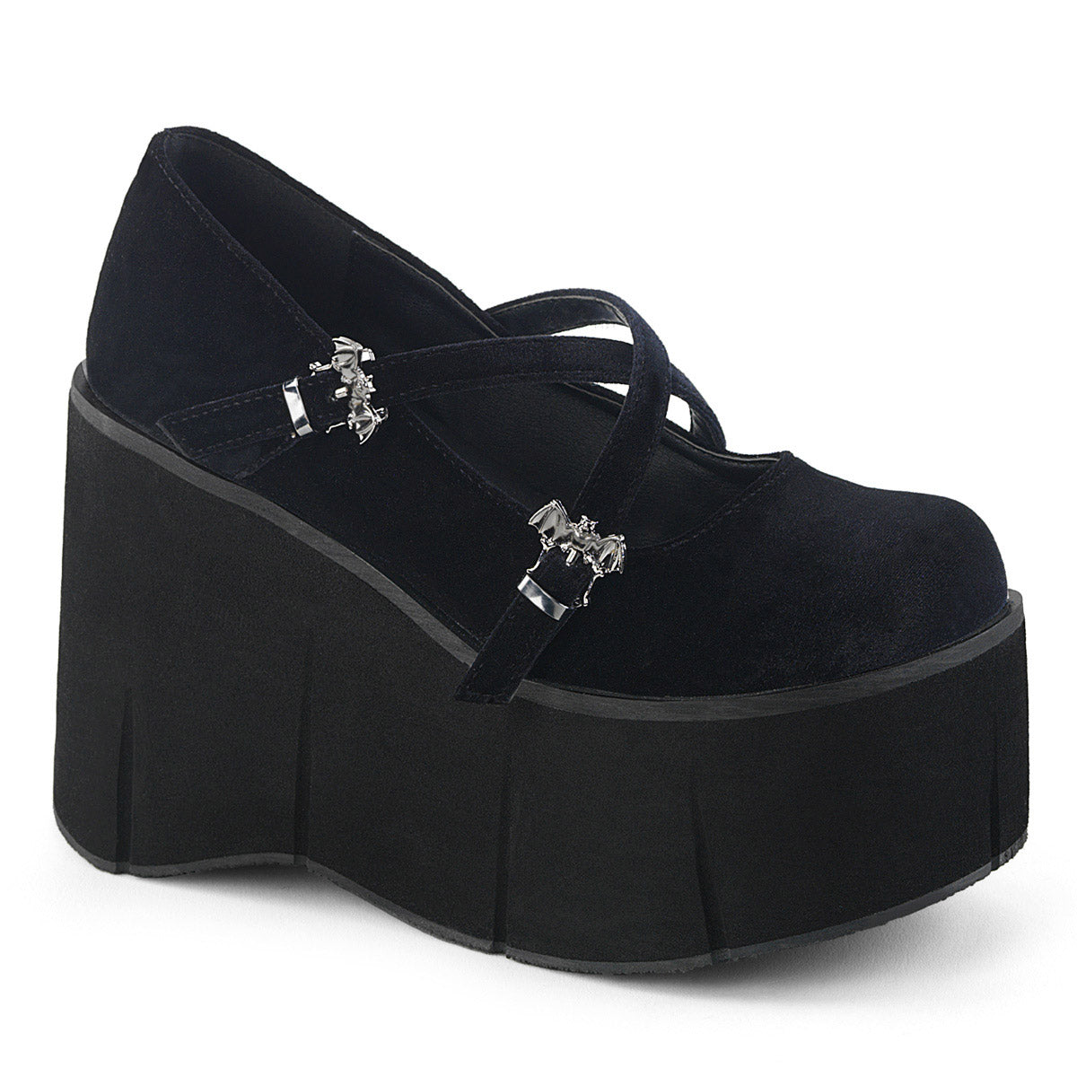 4" Platform Criss-Cross Strap Maryjane Pleaser Demonia KERA/10 Main image
