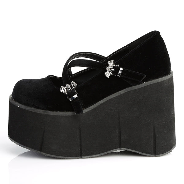 4" Platform Criss-Cross Strap Maryjane Pleaser Demonia KERA/10
