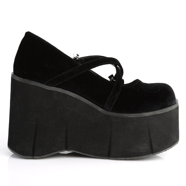 4" Platform Criss-Cross Strap Maryjane Pleaser Demonia KERA/10
